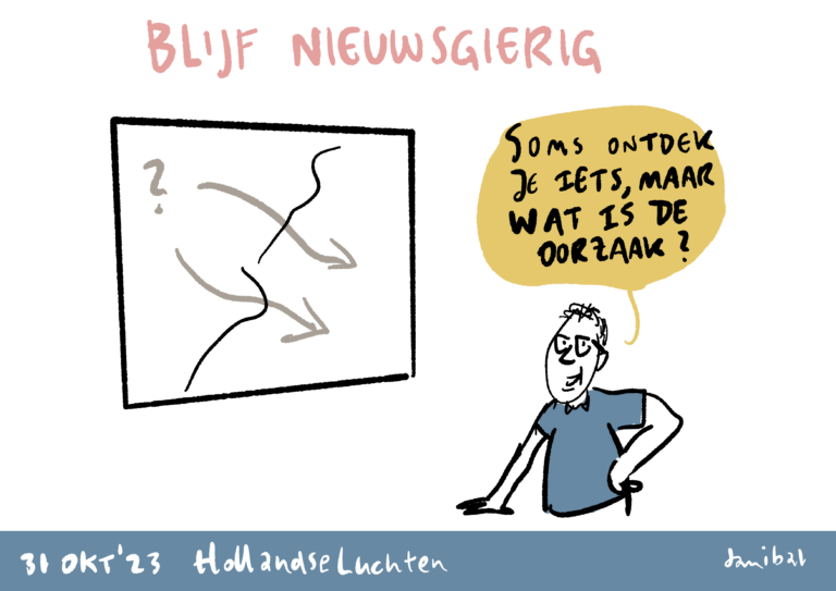 Opvallendheden in de data zijn niet altijd direct te plaatsen.