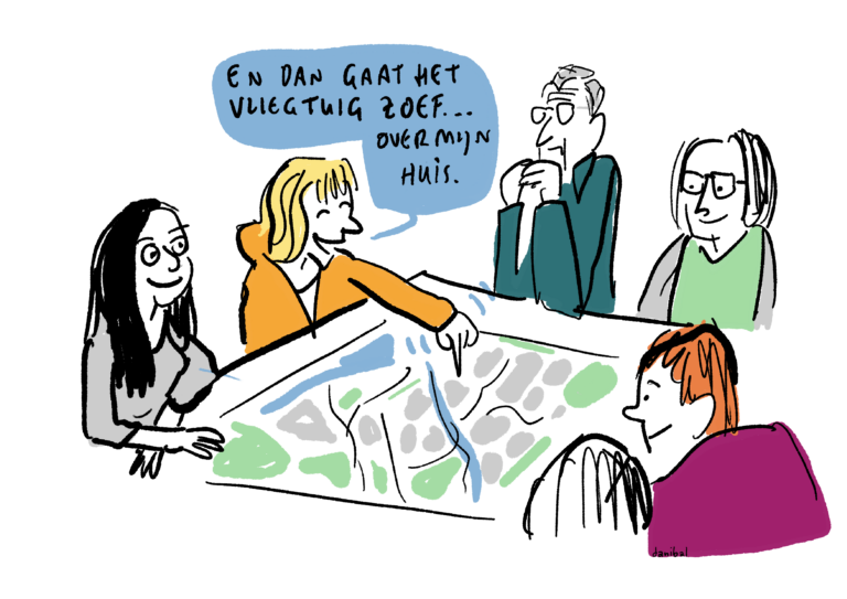 Bewoners delen vragen en zorgen met meetgroep.