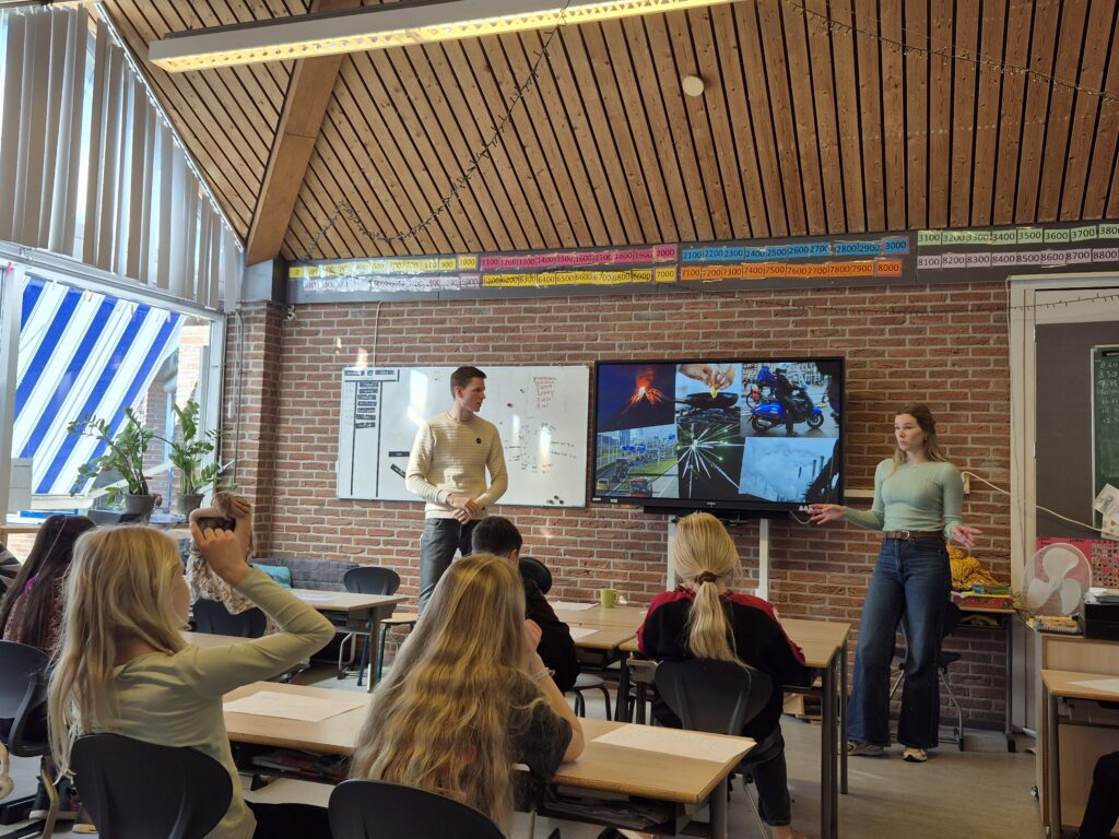presentatie luchtkwaliteit in het klaslokaal