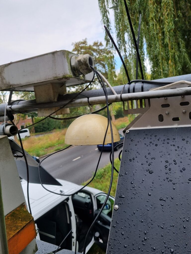 Testsensor op RIVM locatie